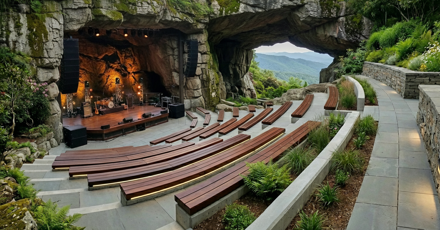 Blueprint of the Stone Amphitheatre