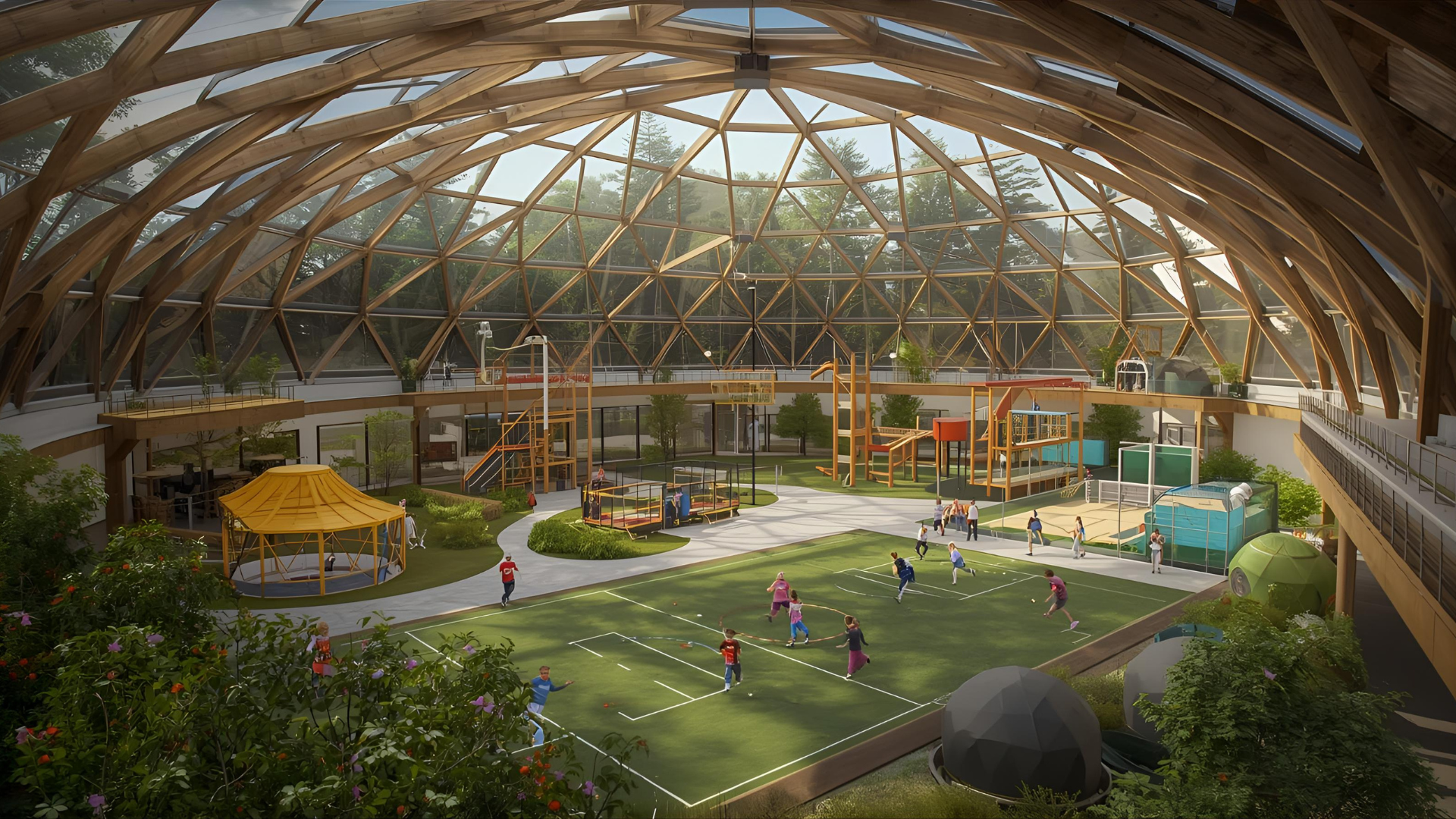 The Hexadome Interior